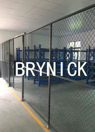 Porcellana Stanze arieggiate livello di sicurezza della rete metallica, armadio di stoccaggio dell&#039;interno della gabbia di sicurezza fabbrica