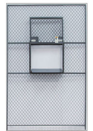 Porcellana Scivolamento della guardia della finestra della rete metallica di sicurezza di servizio, pannelli di sicurezza della rete metallica per Windows fabbrica