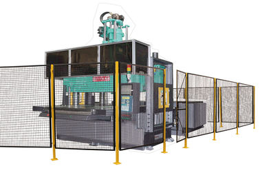 Porcellana Barriera di sicurezza del robot del cantiere di lavoro, recinzioni resistenti della guardia del filo di acciaio fabbrica