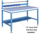 Anti Tabelle di lavoro statiche del magazzino, banco da lavoro d'acciaio resistente ad alta resistenza fornitore