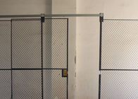 Predesigned 2 gabbie di stoccaggio della rete metallica dei lati, gabbie di sicurezza dello strumento per stoccaggio fornitore