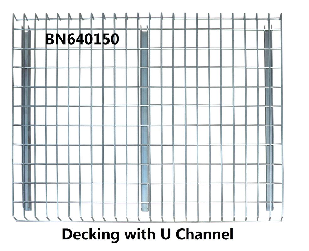 Alto Decking visibile del cavo dello scaffale del pallet di lacrima 3 accessori di racking del pallet dei canali fornitore