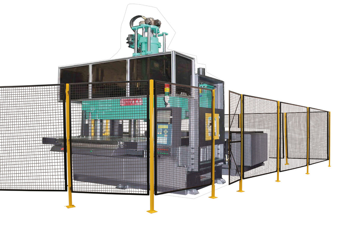 Barriera di sicurezza del robot del cantiere di lavoro, recinzioni resistenti della guardia del filo di acciaio fornitore