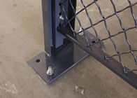 Gabbia di sicurezza della rete metallica dei lati del controllo di accesso 3, gabbia 20* 10 *10 di sicurezza del magazzino fornitore