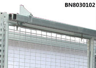 Inventari il colore grigio a 96*42*96 pollici di recinzione di sicurezza dello scaffale del pallet del restringimento fornitore